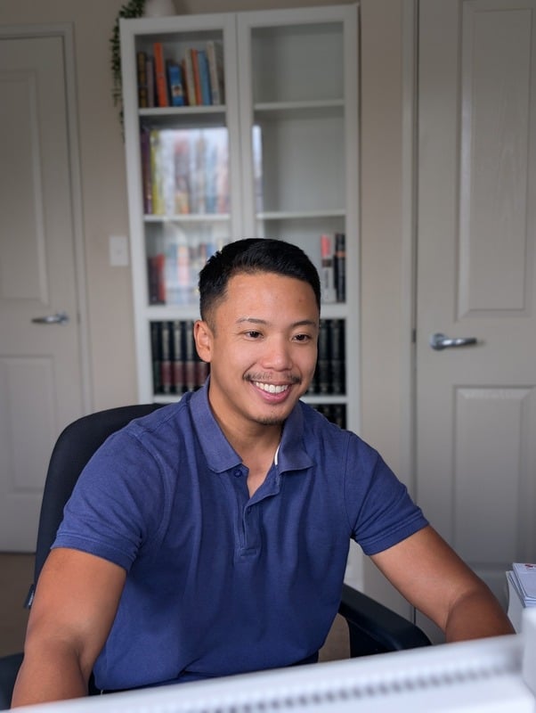 Jose at his consulting desk